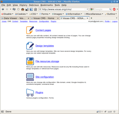 Java网站内容管理系统 Vosao CMS